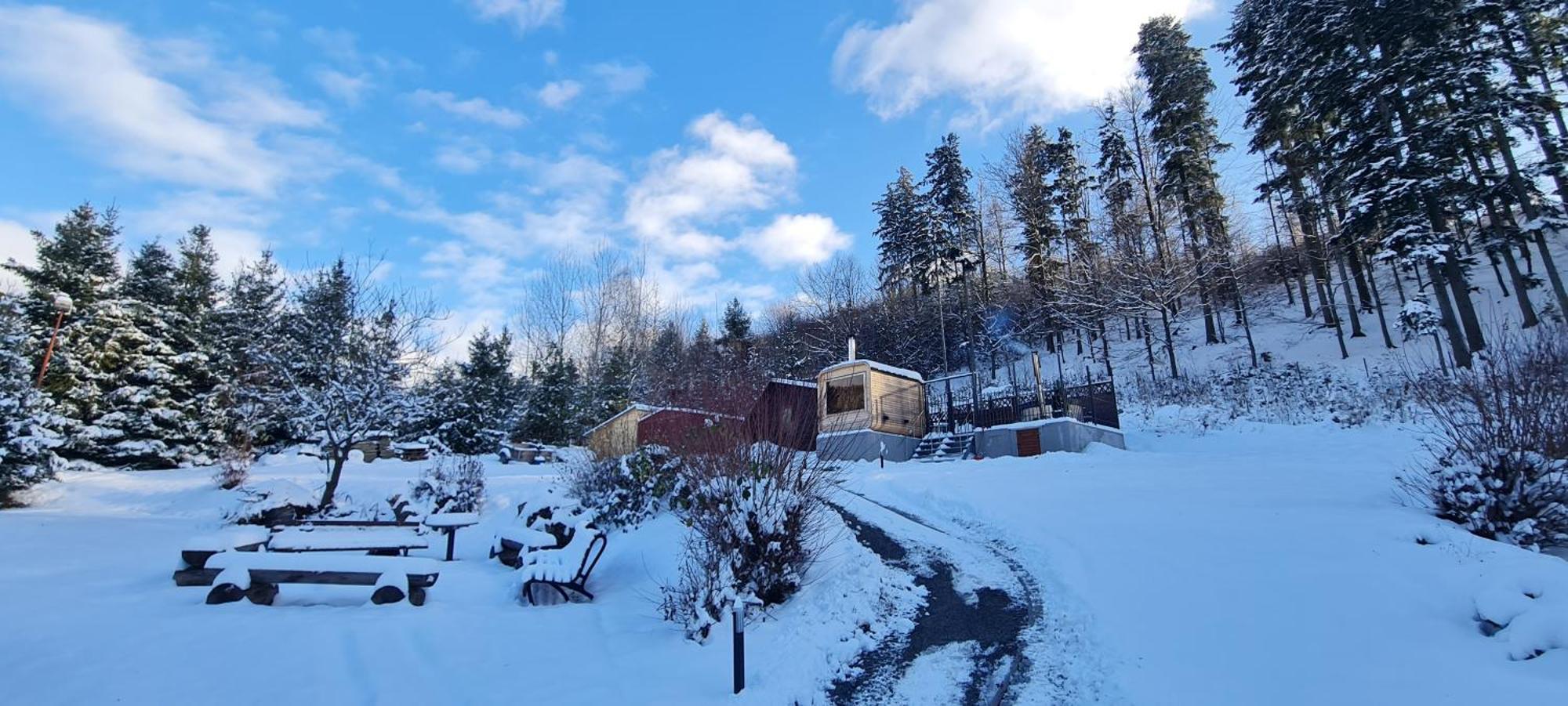 Hotel Penzion Na Lukach Horní Bečva Esterno foto