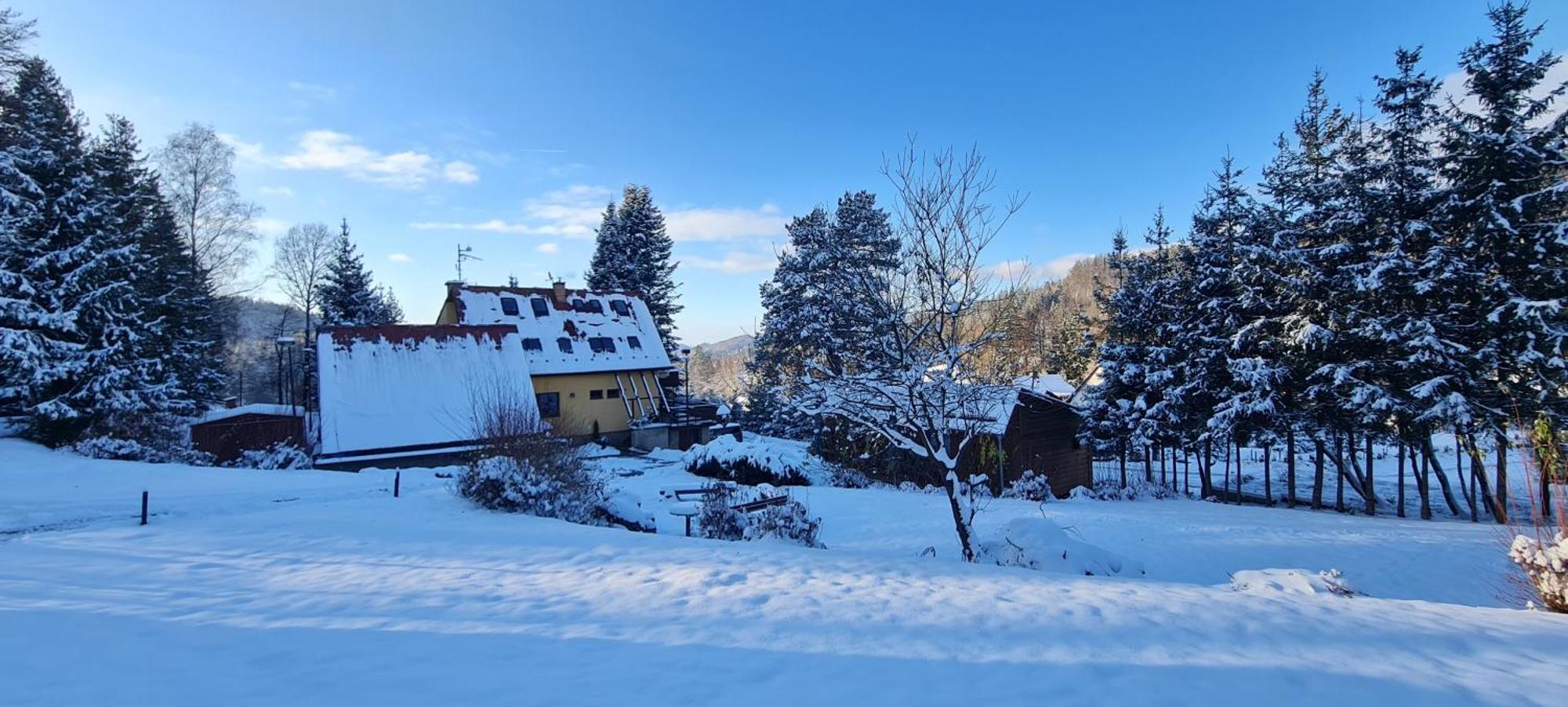 Hotel Penzion Na Lukach Horní Bečva Esterno foto